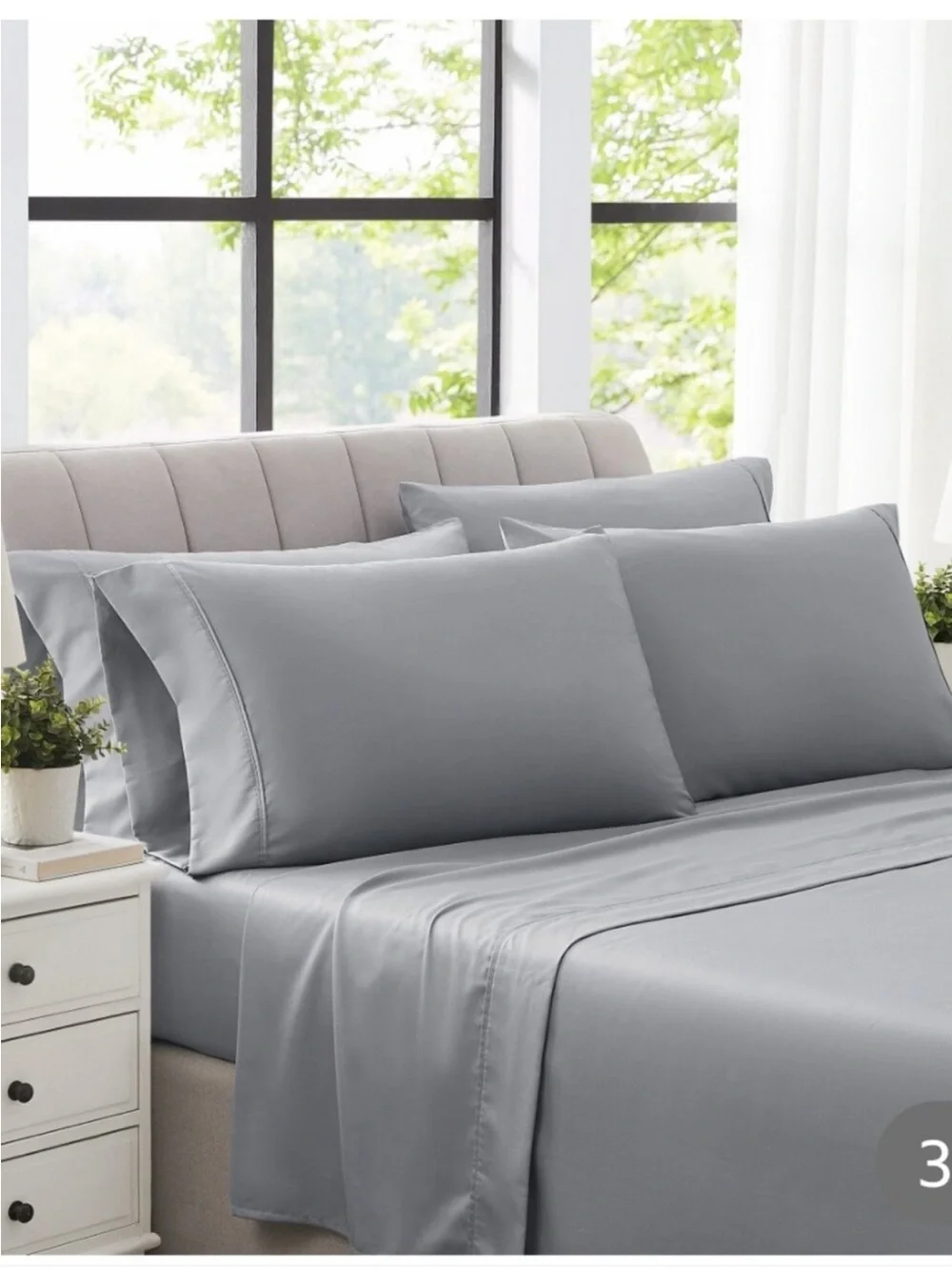 Hotel Signature Egyptian Cotton 400 Thread Count 6-Piece Sheet Set, NWT